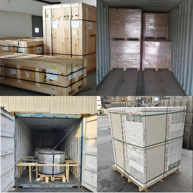 裝箱、打托、加固、熏蒸